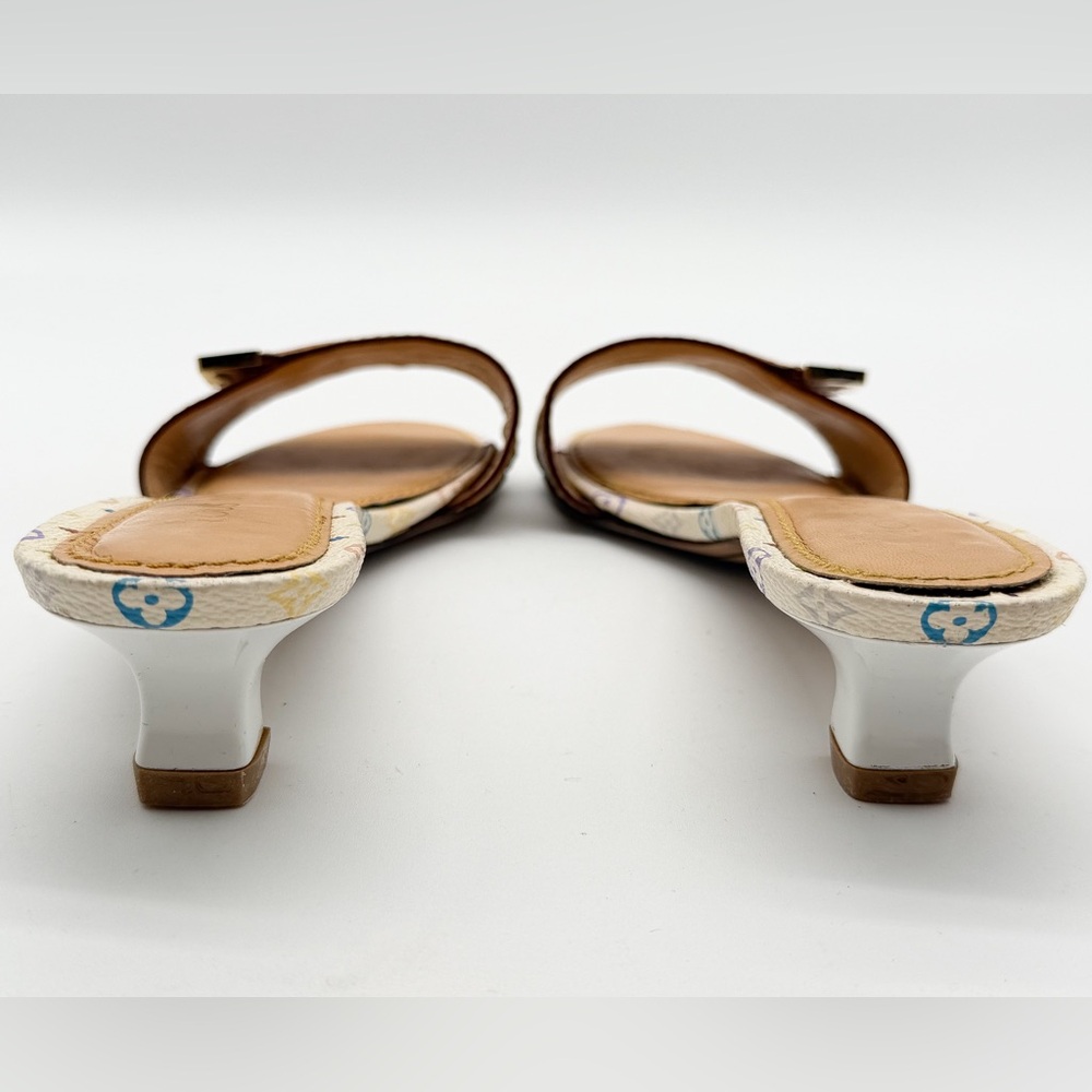 Louis Vuitton Y2K Murakami Multicolor LV
Monogram Mule Slide Sandals EU 37 US 7 - Picture 9 of 15